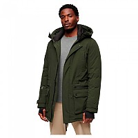 [해외]슈퍼드라이 파카 City Padded 140424452 Surplus Goods Olive Green