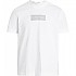 [해외]캘빈클라인 Raised Rubber 로고 반팔 티셔츠 140378970 Bright White