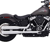 [해외]RINEHART 3.5´´ Harley Davidson FLFB 1750 ABS Softail Fat Boy 107 Ref:500-1200C 비인증 슬립온 머플러 9140124487 Chrome