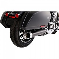 [해외]RINEHART 4´´ Harley Davidson FLSB 1750 ABS Softail Sport Glide 107 Ref:500-1231C 비인증 슬립온 머플러 9140124540 Black / Chrome