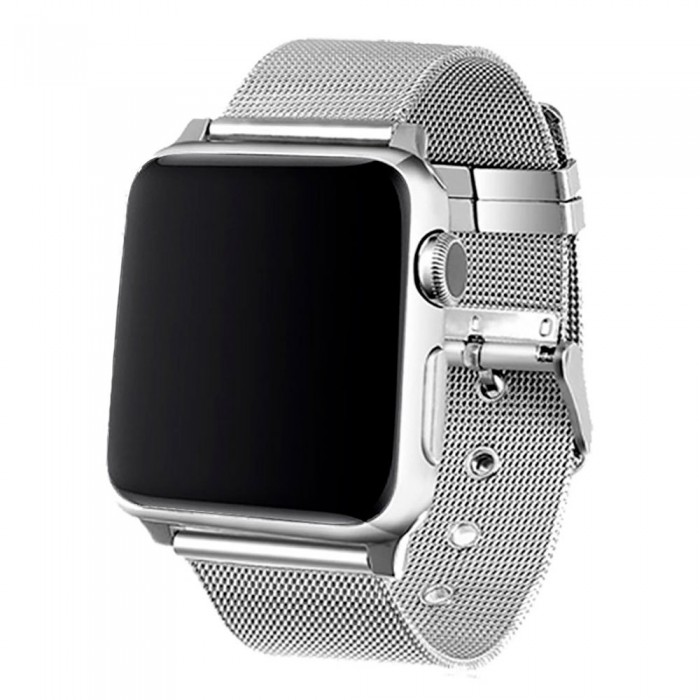 [해외]COOL Metal Apple Watch 38/40/41 mm 스트랩 1140416946 Silver