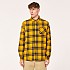 [해외]오클리 APPAREL 긴 소매 셔츠 Podium Plaid Flannel 1139742980 Amber Yellow / Black Check