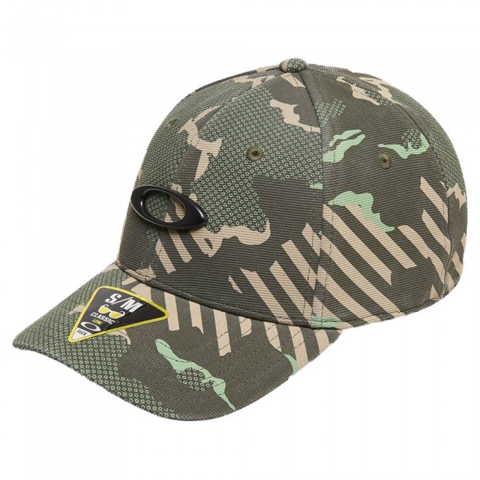 [해외]오클리 APPAREL 캡 Tincan 1139743328 Green Stripe / Grip Camo