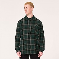 [해외]오클리 APPAREL Podium Plaid Flannel 긴팔 셔츠 139742981 Black / Green Check