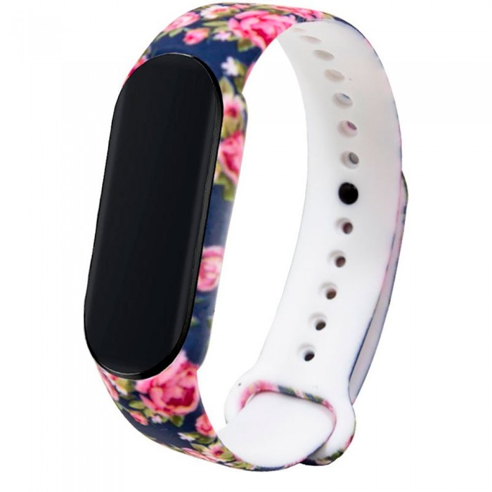 [해외]COOL 플라워 스트랩 Xiaomi Mi Band 5/6/7 4140417198 Multicolour