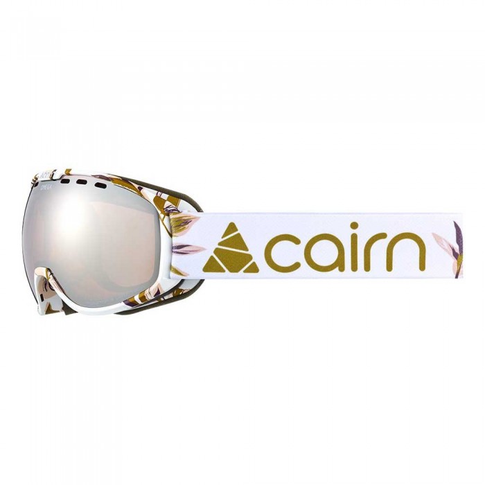 [해외]CAIRN Omega SPX3000 스키 고글 4140309331 Matt White / Gold Leaf