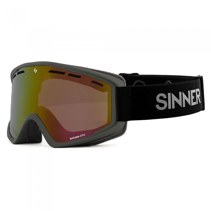 [해외]SINNER Batawa 스키 고글 4140316766 Matte Dark Grey