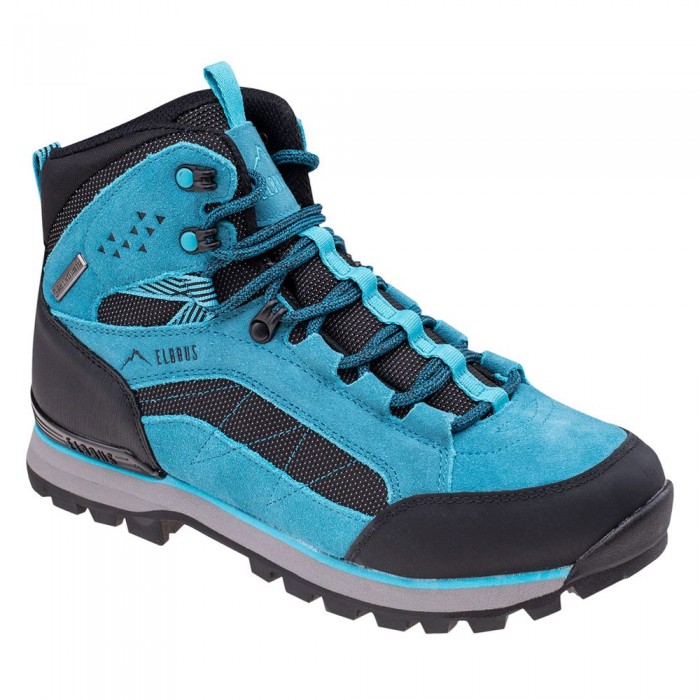 [해외]ELBRUS Ester Mid AG V 하이킹화 4140415906 Ocean Depths / Black / Blue Bird