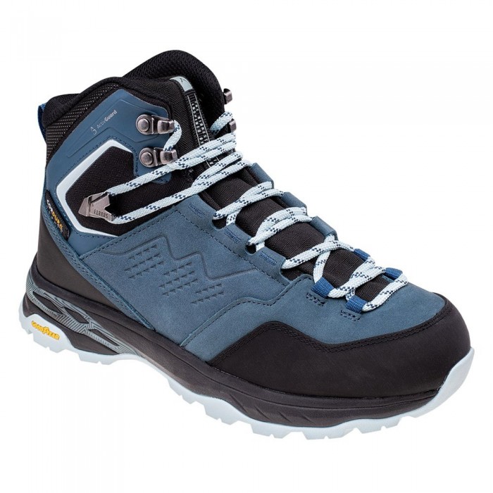 [해외]ELBRUS Galbert Mid AG GR C 하이킹화 4140415908 Smoke Blue / Black / Mint