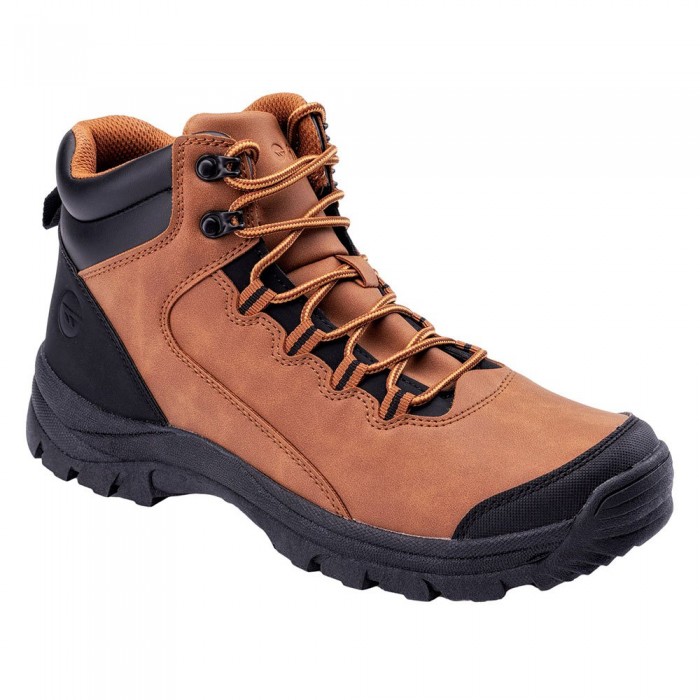 [해외]HI-TEC Renar Mid 등산화 4140344638 Camel / Black