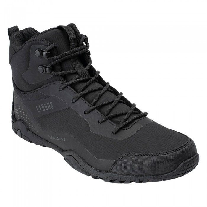 [해외]ELBRUS Jefrey Mid AG 하이킹화 4140415914 Black / Dark Grey