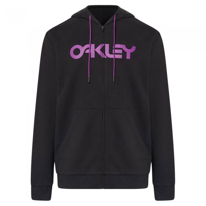 [해외]오클리 APPAREL Teddy Hoddie 풀지퍼 스웨트셔츠 4139743295 Blackout / Ultra Purple