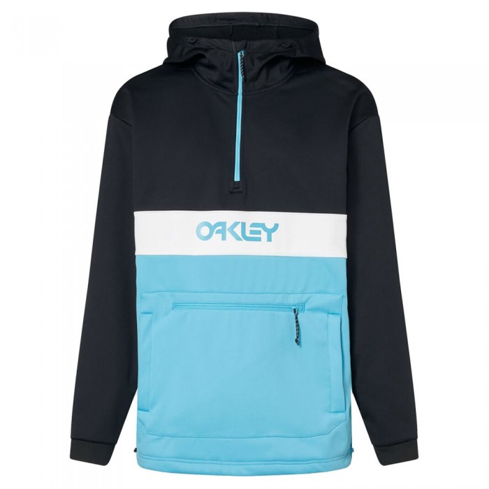 [해외]오클리 APPAREL TNP Nose Grab Softshell 후드티 4139743348 Black / Bright Blue