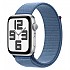 [해외]APPLE SE GPS 44 mm Sport Loop watch 14140375060 Silver