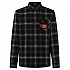 [해외]오클리 APPAREL TC Skull Flannel 긴팔 셔츠 14139743290 Grey Check