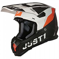 [해외]JUST1 J22 Adrenaline 주니어 오프로드 헬멧 9139005771 Orange / White / Carbon Matt