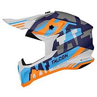 [해외]MT 헬멧s 모토크로스 헬멧 Falcon Arya A7 9139305508 Gloss Blue