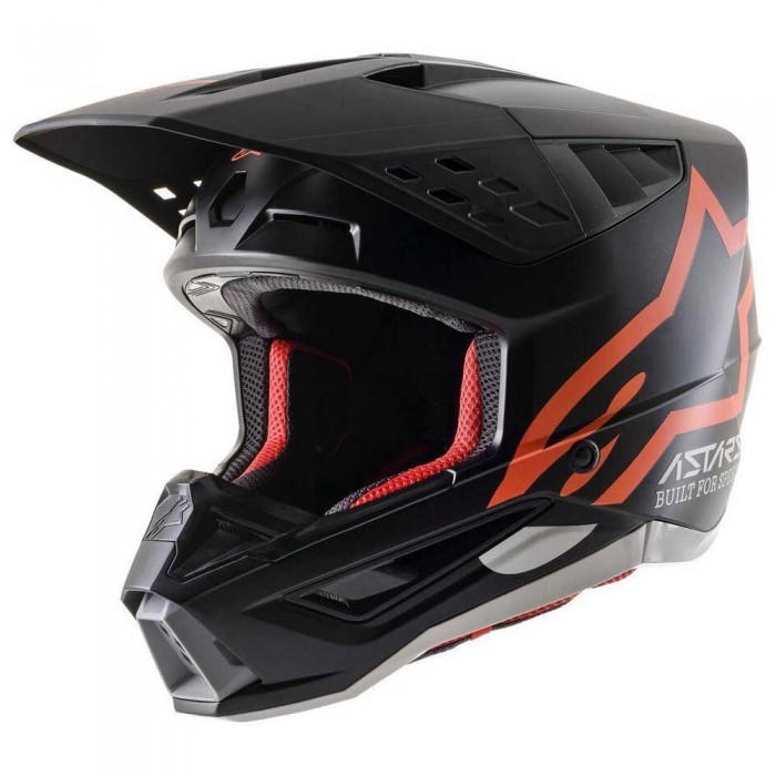 [해외]알파인스타 S-M5 Compass 오프로드 헬멧 9137786581 Black / Orange Fluo Matt