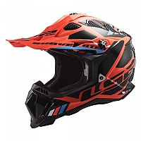 [해외]LS2 MX700 Subverter Stomp 오프로드 헬멧 9139368602 Fluo Orange / Black