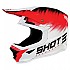[해외]SHOT Furious Versus 주니어 오프로드 헬멧 9138299925 White / Red Glossy