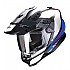 [해외]SCORPION ADF-9000 에어 트레일 풀페이스 헬멧 9139814568 Black / Blue / White