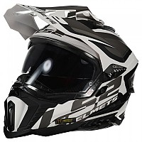 [해외]LS2 MX701 Explorer Alter 풀페이스 헬멧 9140089297 Matt Black / White