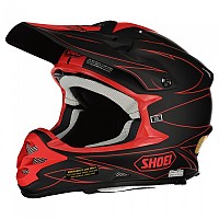 [해외]쇼에이 VFX-W Hectic TC1 오프로드 헬멧 9140206721 Black / Red