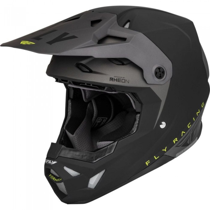 [해외]FLY RACING Formula CP Slant 오프로드 헬멧 9140262891 Matte Black / Grey / Fluo Yellow