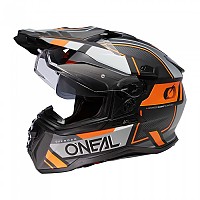 [해외]오닐 D-SRS Square 오프로드 헬멧 9140270222 Black / Grey / Orange