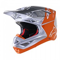 [해외]알파인스타 Supertech S-M10 Flood Ece 22.06 오프로드 헬멧 9140279107 Orange