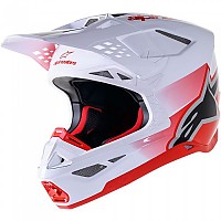 [해외]알파인스타 모토크로스 헬멧 Supertech S-M10 Unite Ece 22.06 9140279112 Red / White