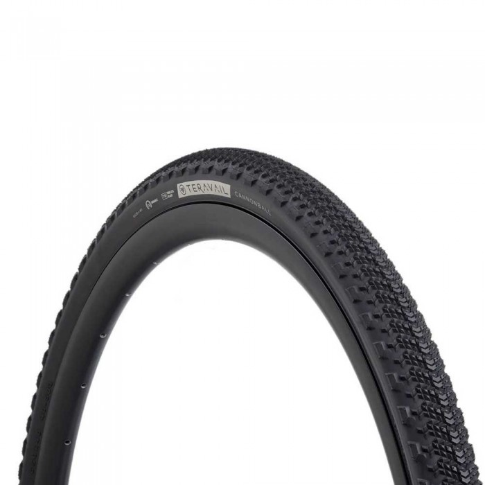 [해외]TERAVAIL Cannonball Durable Tubeless 700 x 47 자갈 타이어 1140435866 Black