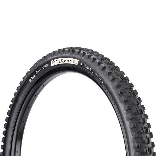 [해외]TERAVAIL Kessel Durable 60 TPI Tubeless 27.5´´ x 2.5 MTB 타이어 1140435893 Black