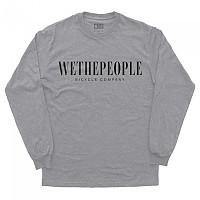 [해외]WETHEPEOPLE Signal 긴팔 티셔츠 1140433572 Heather Grey / Black