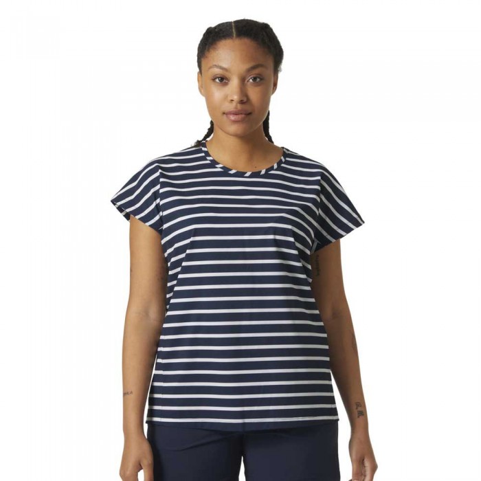 [해외]헬리한센 Thalia 썸머 반팔 티셔츠 4139484789 Navy Stripe