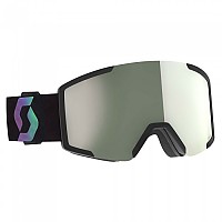 [해외]스캇 프로 스키 고글+추가 렌즈 Shield Amp 5140169906 Black / Aurora Green