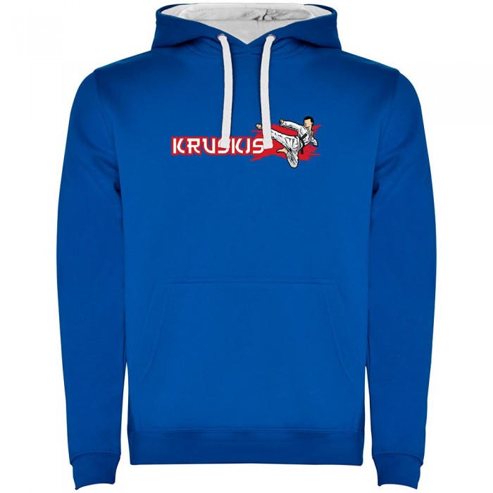 [해외]KRUSKIS Judo Two-Colour 후드티 7140483501 Royal Blue / White