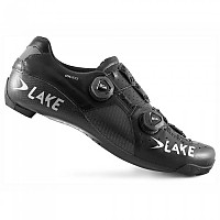 [해외]LAKE CX403-X 와이드 로드 자전거 신발 1139886968 Black / Silver