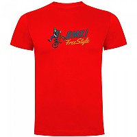 [해외]KRUSKIS BMX Freestyle 반팔 티셔츠 1140482997 Red