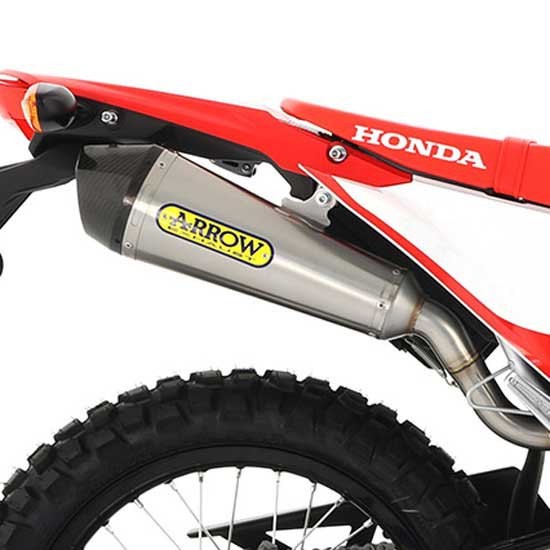 [해외]ARROW X-Kone Honda CRF 250 L ´17-18 비승인 오토바이 머플러 9140449362 Silver