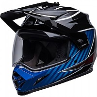 [해외]BELL MOTO MX-9 Adventure MIPS Dalton 오프로드 헬멧 9138365328 Gloss Black / Blue