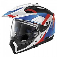 [해외]놀란 컨버터블 헬멧 N70-2 X 06 Skyfall N-COM 9140435661 Metal White / Red / Blue