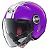 [해외]놀란 N21 Visor Dolce Vita 오픈 페이스 헬멧 9140469188 Amethyst Violet / White