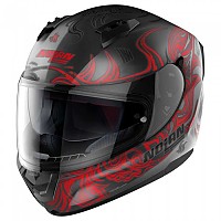 [해외]놀란 N60-6 Muse 풀페이스 헬멧 9140469207 Flat Lava Grey / Red / Black