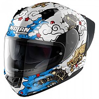 [해외]놀란 풀페이스 헬멧 N60-6 Sport Wyvern 9140469219 Metal White / Multicolour