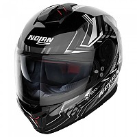 [해외]놀란 풀페이스 헬멧 N80-8 터보lence N-COM 9140469230 Glossy Black / White
