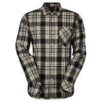 [해외]스캇 Flannel 긴팔 셔츠 9140163521 Dust Grey / Black