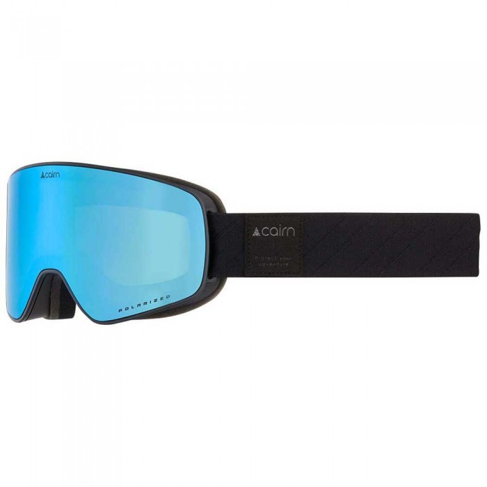 [해외]CAIRN Magnituded Polarized 스키 고글 4140309259 Matt Black / Ice Blue