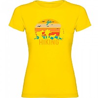 [해외]KRUSKIS 하이킹 반팔 티셔츠 4140483438 Yellow