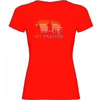 [해외]KRUSKIS My Passion 반팔 티셔츠 4140483694 Red